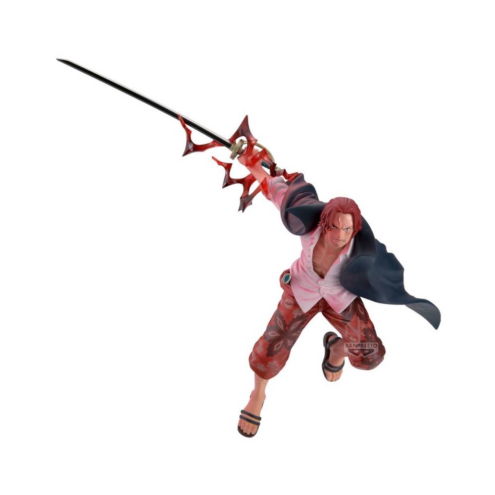 BANPRESTO ONE PIECE BATTLE RECORD COLLECTION SHANKS STATUE FIGURE