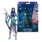 AVATAR FIRE AND ASH NEYTIRI OMATIKAYA WARRIOR ACTION FIGURE MC FARLANE