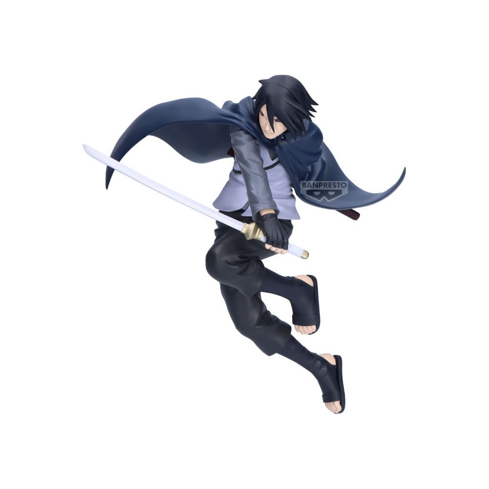 BANPRESTO BORUTO NARUTO NEXT GENERATIONS VIBRATION STARS UCHIHA SASUKE STATUE FIGURE