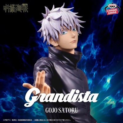 JUJUTSU KAISEN GRANDISTA GOJO SATORU STATUA FIGURE BANPRESTO