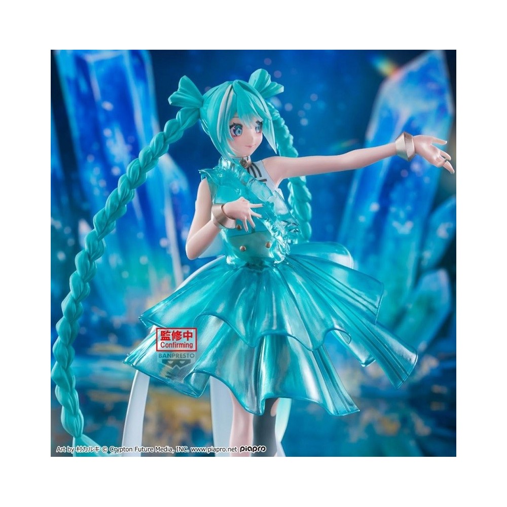 HATSUNE MIKU EMERALDGEM CLEARLUXE BPEV FIGURE STATUA BANPRESTO