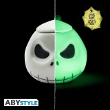 THE NIGHTMARE BEFORE CHRISTMAS JACK SKELLINGTON 3D MUG GLOW IN THE DARK TAZZA ABYSTYLE