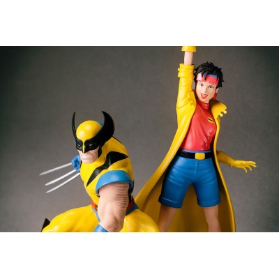 X-MEN 1992 SERIES WOLVERINE AND JUBILEE 2-PACK ARTFX+ STATUE FIGURE KOTOBUKIYA