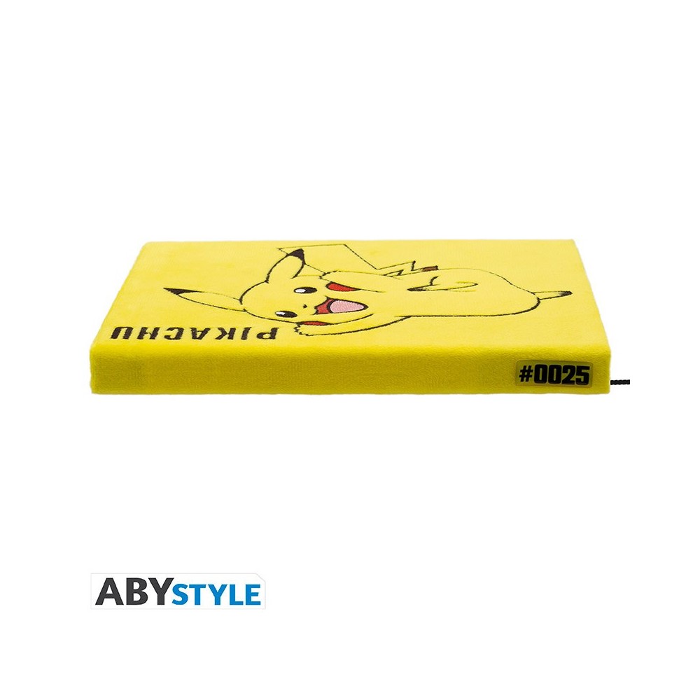 ABYSTYLE POKEMON PLUSH PIKACHU A5 PREMIUM NOTEBOOK