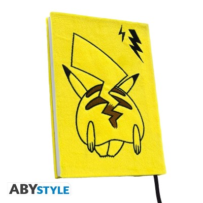 ABYSTYLE POKEMON PLUSH PIKACHU A5 PREMIUM NOTEBOOK