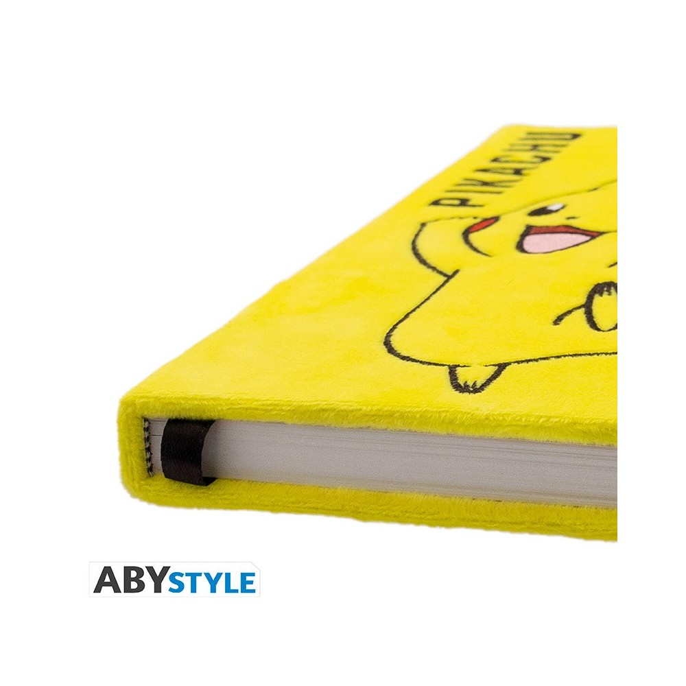 ABYSTYLE POKEMON PLUSH PIKACHU A5 PREMIUM NOTEBOOK
