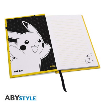 ABYSTYLE POKEMON PLUSH PIKACHU A5 PREMIUM NOTEBOOK