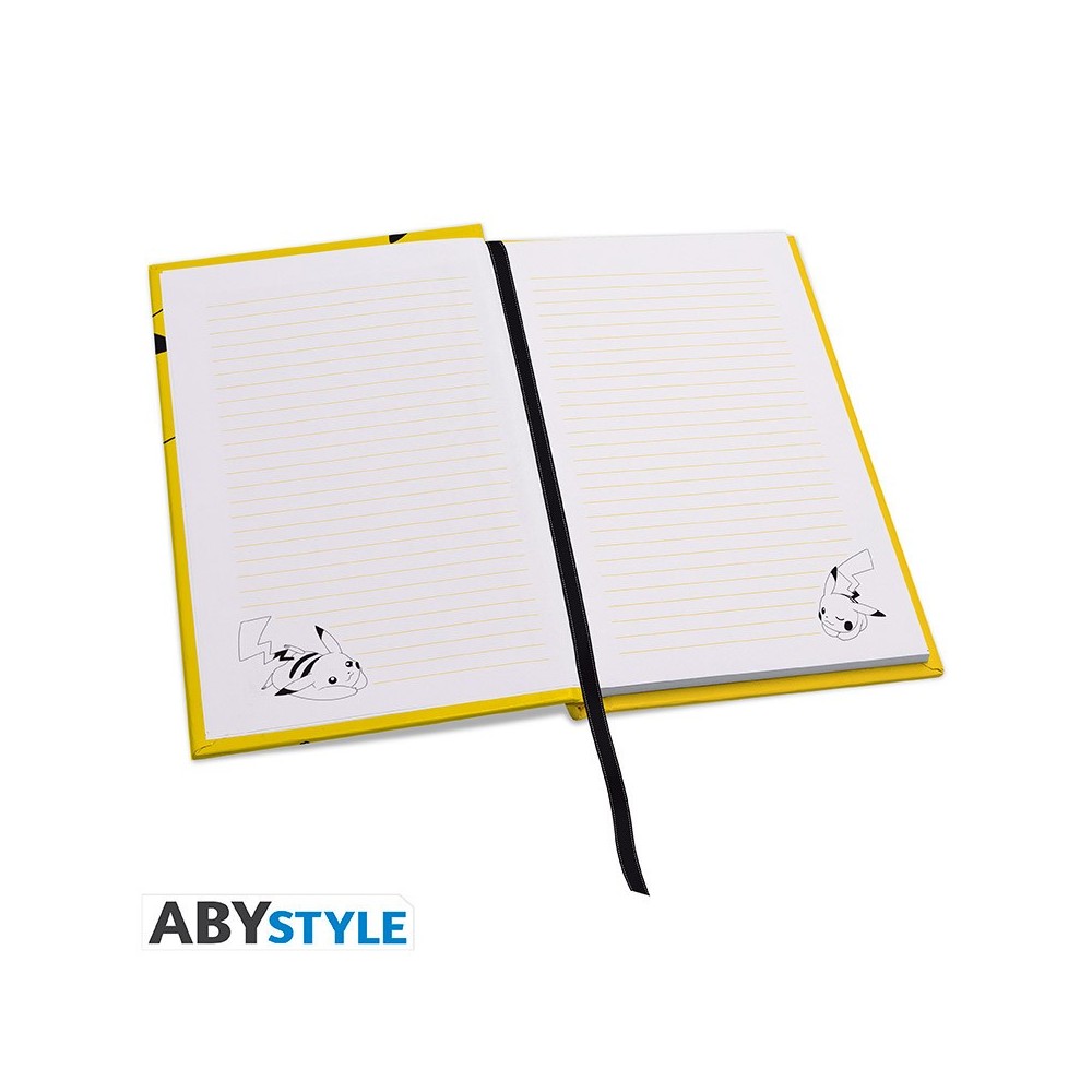 ABYSTYLE POKEMON PLUSH PIKACHU A5 PREMIUM NOTEBOOK