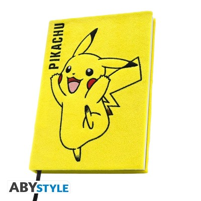 ABYSTYLE POKEMON PLUSH PIKACHU A5 PREMIUM NOTEBOOK