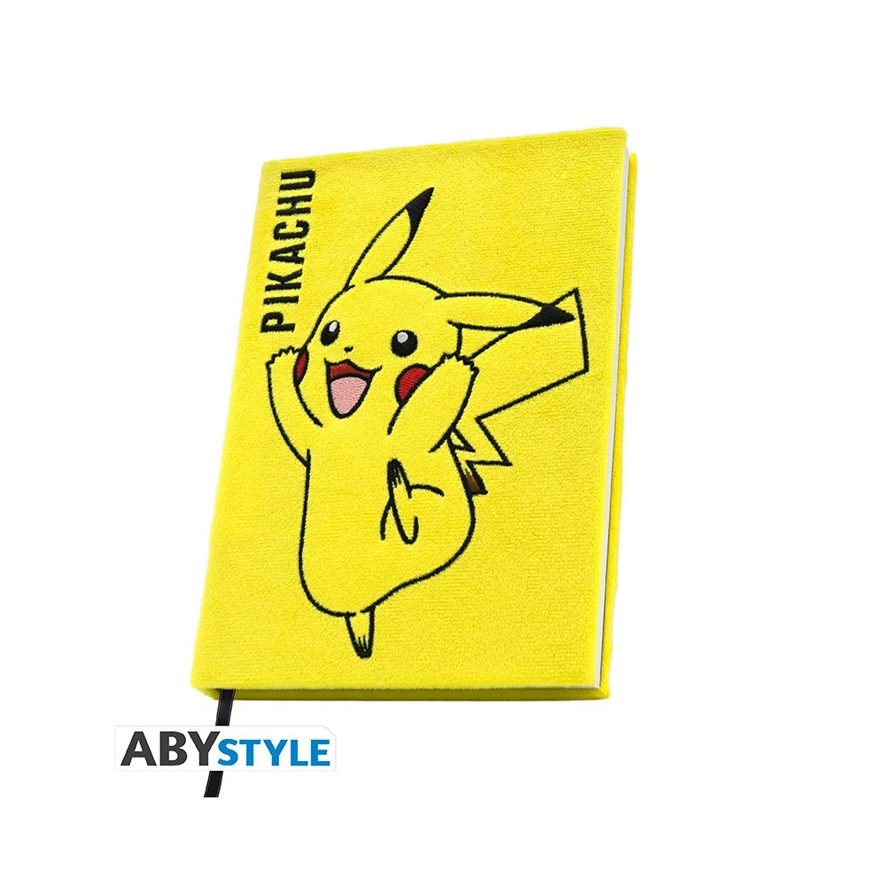 ABYSTYLE POKEMON PLUSH PIKACHU A5 PREMIUM NOTEBOOK