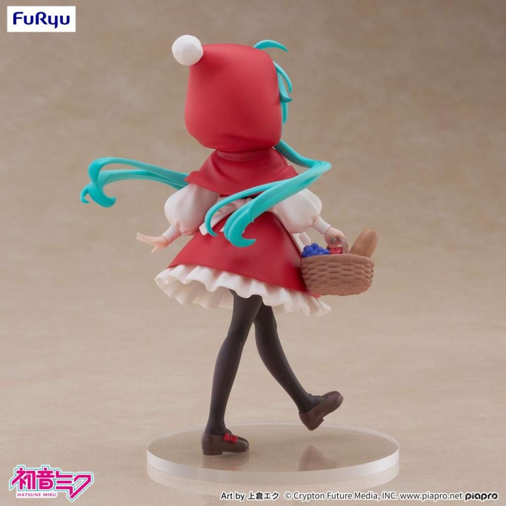 FURYU HATSUNE MIKU LITTLE RED RIDING HOOD DESKTOP FAIRY SERIES FIGURE STATUE