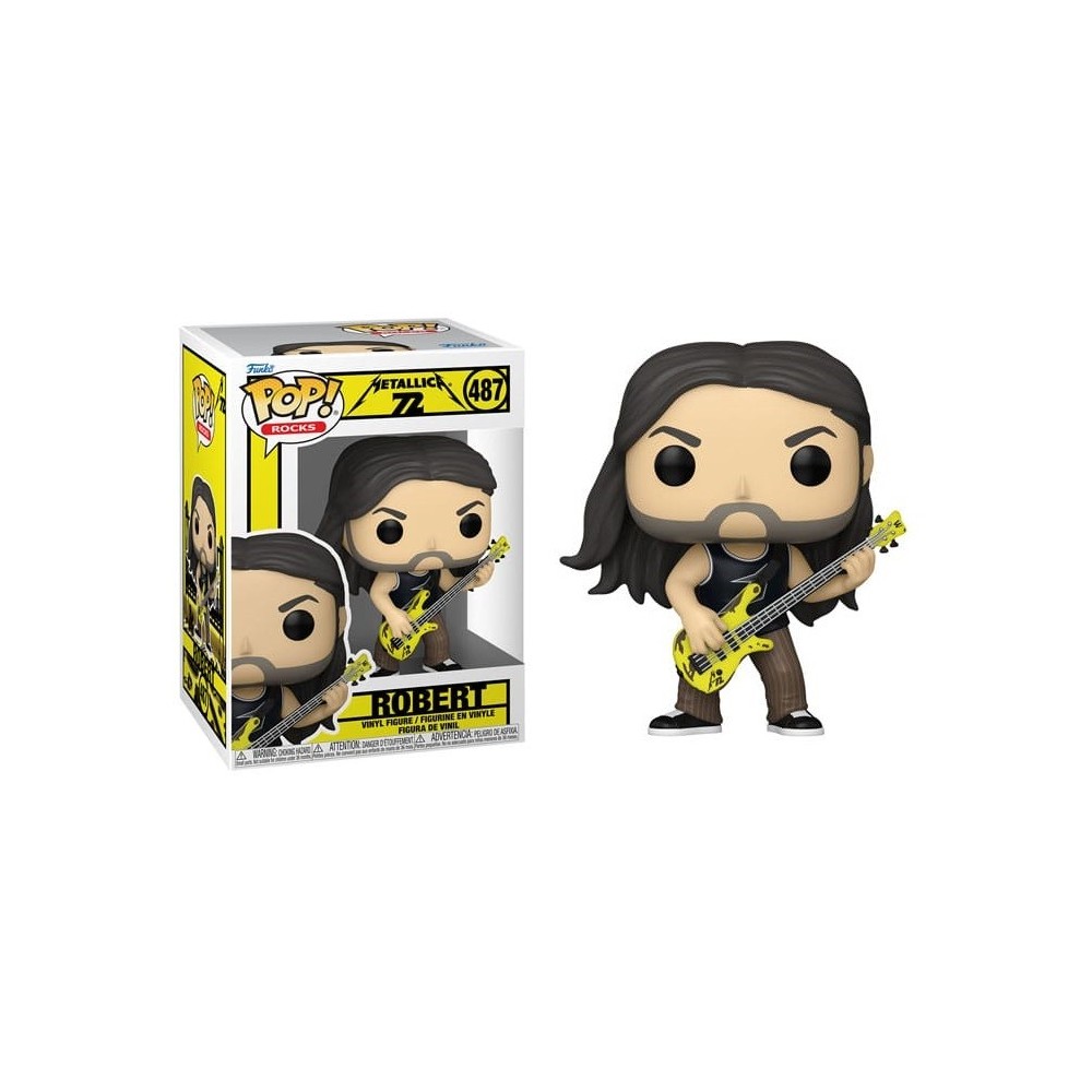FUNKO POP! METALLICA 72 SEASONS ROBERT BOBBLE HEAD FIGURE FUNKO