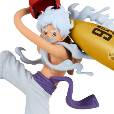 BANPRESTO ONE PIECE BATTLE RECORD COLLECTION MONKEY D. LUFFY GEAR 5 II STATUE FIGURE