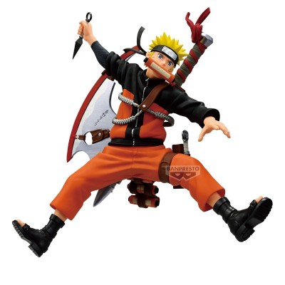 BANPRESTO NARUTO SHIPPUDEN VIBRATION STARS UZUMAKI NARUTO 72 SERIES STATUE FIGURE