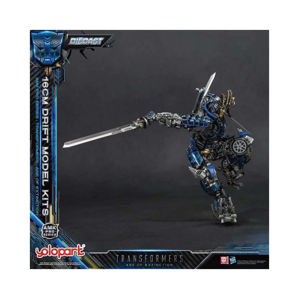 TRANSFORMERS AGE OF EXTINCTION DRIFT MODEL KIT AMK PRO SERIES ACTION FIGURE YOLOPARK