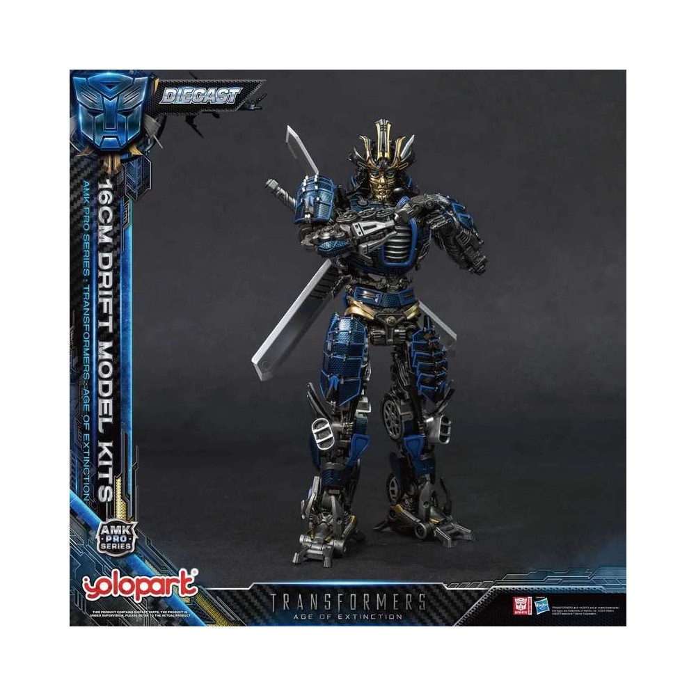 YOLOPARK TRANSFORMERS AGE OF EXTINCTION DRIFT MODEL KIT AMK PRO LINE ACTION FIGURE