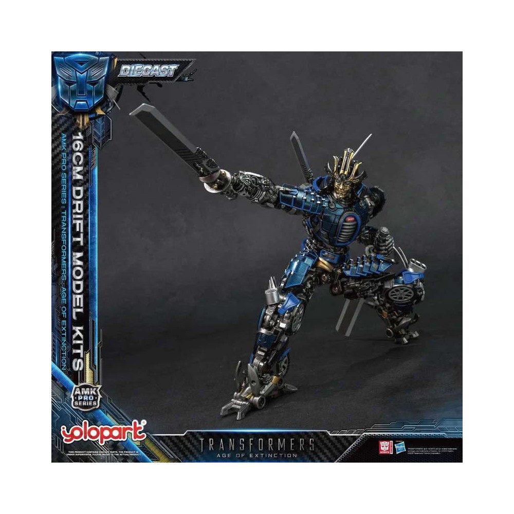 TRANSFORMERS AGE OF EXTINCTION DRIFT MODEL KIT AMK PRO SERIES ACTION FIGURE YOLOPARK
