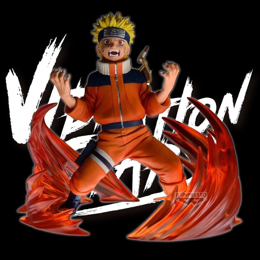 BANPRESTO NARUTO SHIPPUDEN VIBRATION STARS UZUMAKI NARUTO STATUE FIGURE