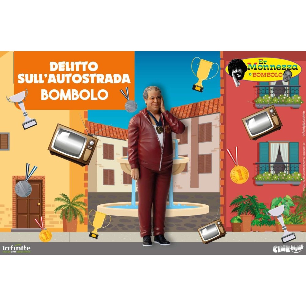 ER MONNEZZA BOMBOLO DELITTO SULL'AUTOSTRADA CINE-MINI PVC MINI FIGURE INFINITE STATUE