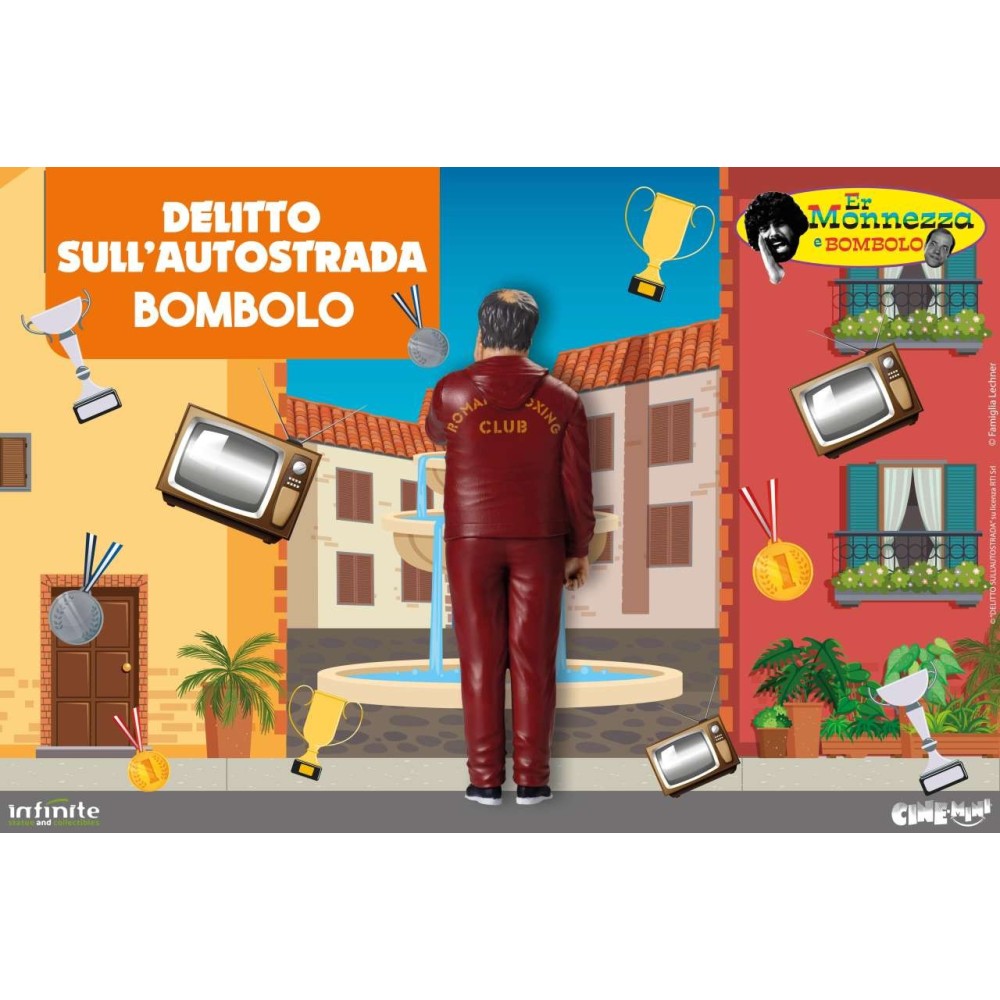 ER MONNEZZA BOMBOLO DELITTO SULL'AUTOSTRADA CINE-MINI PVC MINI FIGURE INFINITE STATUE