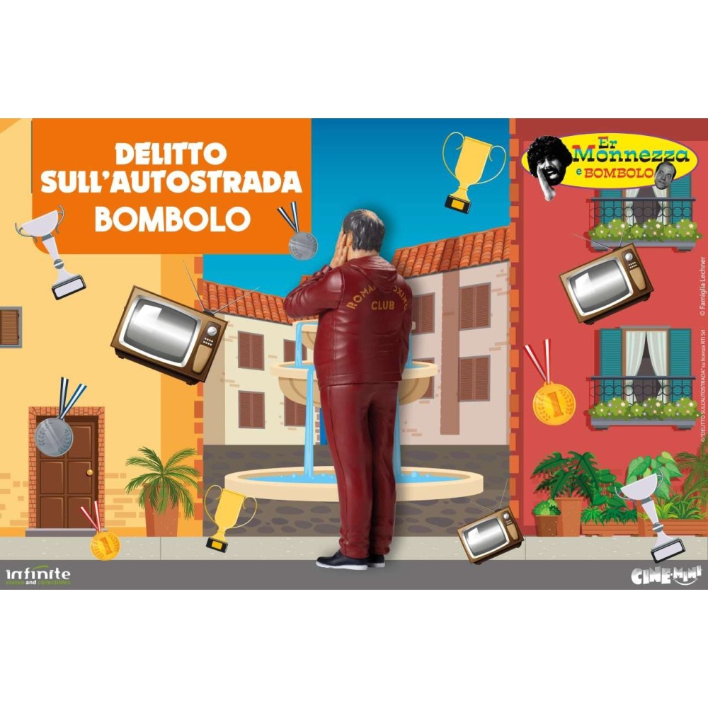 ER MONNEZZA BOMBOLO DELITTO SULL'AUTOSTRADA CINE-MINI PVC MINI FIGURE INFINITE STATUE