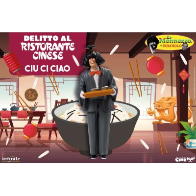 INFINITE STATUE ER MONNEZZA CIU CI CIAO DELITTO AL RISTORANTE CINESE CINE-MINI SERIES MINI FIGURE