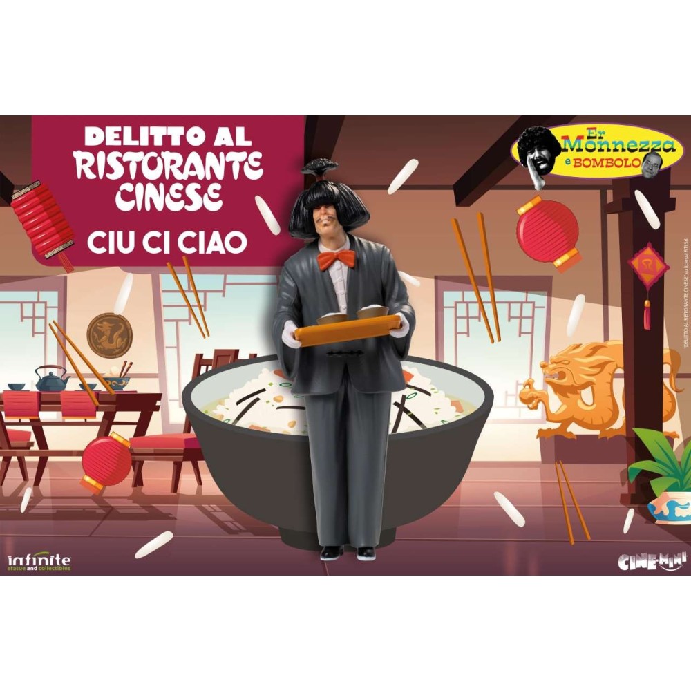 ER MONNEZZA CIU CI CIAO DELITTO AL RISTORANTE CINESE CINE-MINI PVC MINI FIGURE INFINITE STATUE