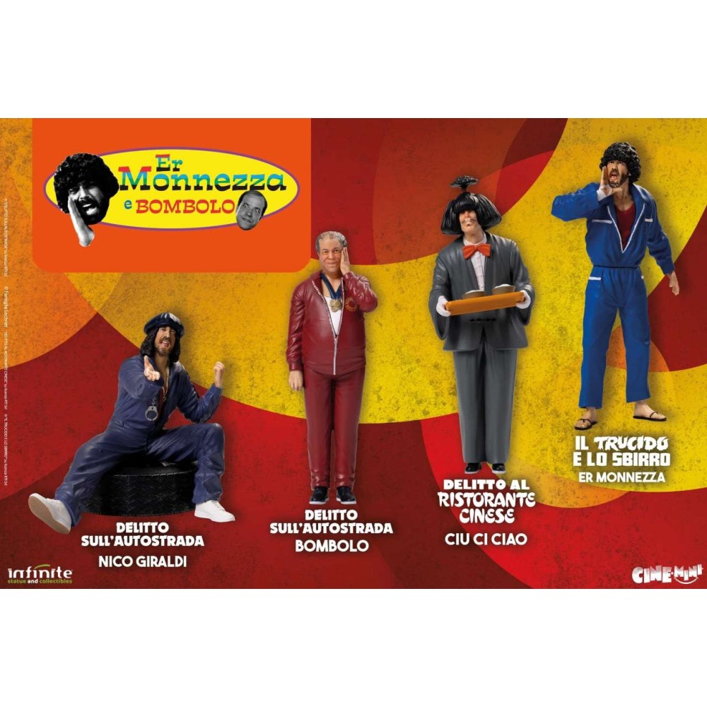 ER MONNEZZA CIU CI CIAO DELITTO AL RISTORANTE CINESE CINE-MINI PVC MINI FIGURE INFINITE STATUE
