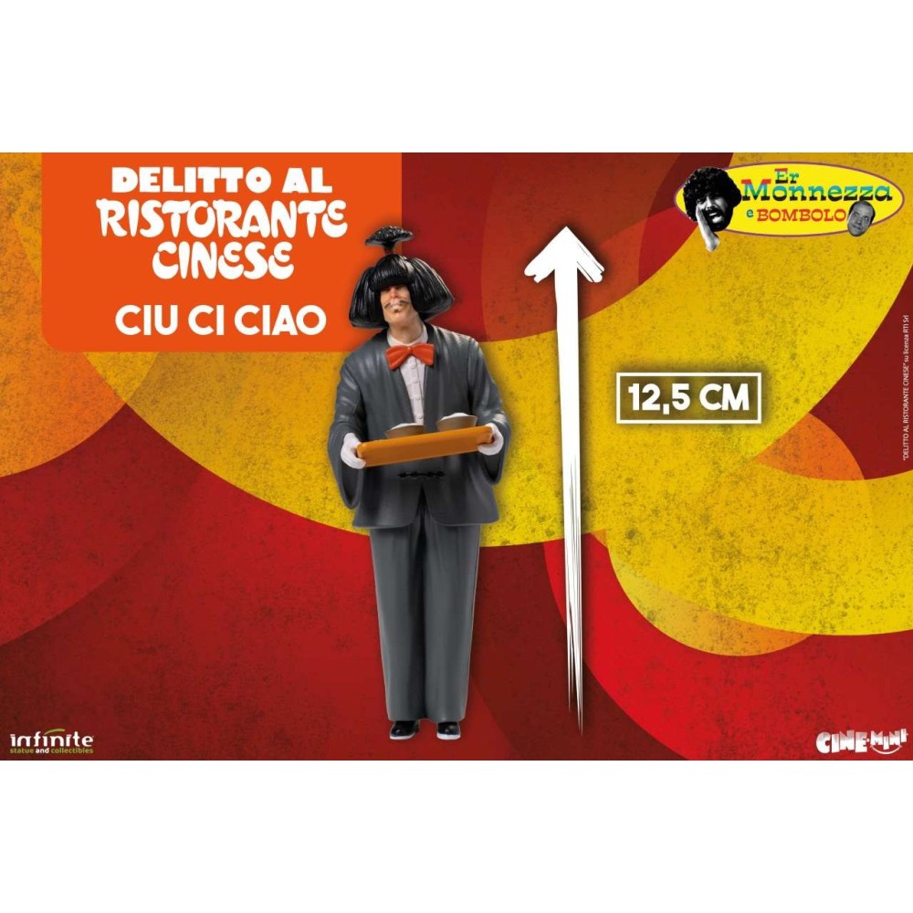 ER MONNEZZA CIU CI CIAO DELITTO AL RISTORANTE CINESE CINE-MINI PVC MINI FIGURE INFINITE STATUE