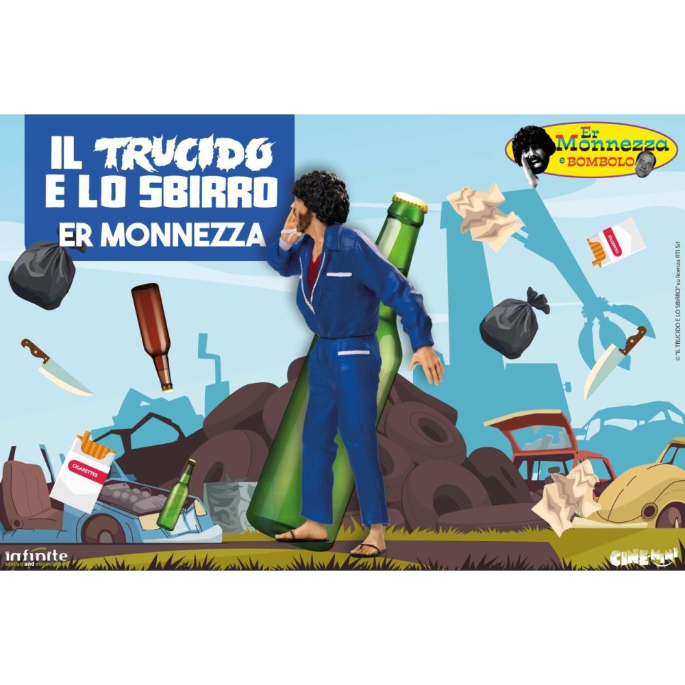 ER MONNEZZA IL TRUCIDO E LO SBIRRO CINE-MINI PVC MINI FIGURE INFINITE STATUE