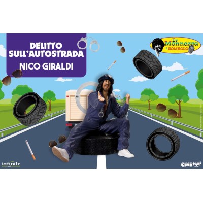 ER MONNEZZA NICO GIRALDI DELITTO SULL'AUTOSTRADA CINE-MINI PVC MINI FIGURE INFINITE STATUE