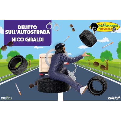 ER MONNEZZA NICO GIRALDI DELITTO SULL'AUTOSTRADA CINE-MINI PVC MINI FIGURE INFINITE STATUE