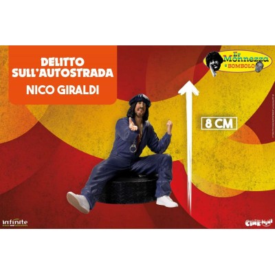 ER MONNEZZA NICO GIRALDI DELITTO SULL'AUTOSTRADA CINE-MINI PVC MINI FIGURE INFINITE STATUE