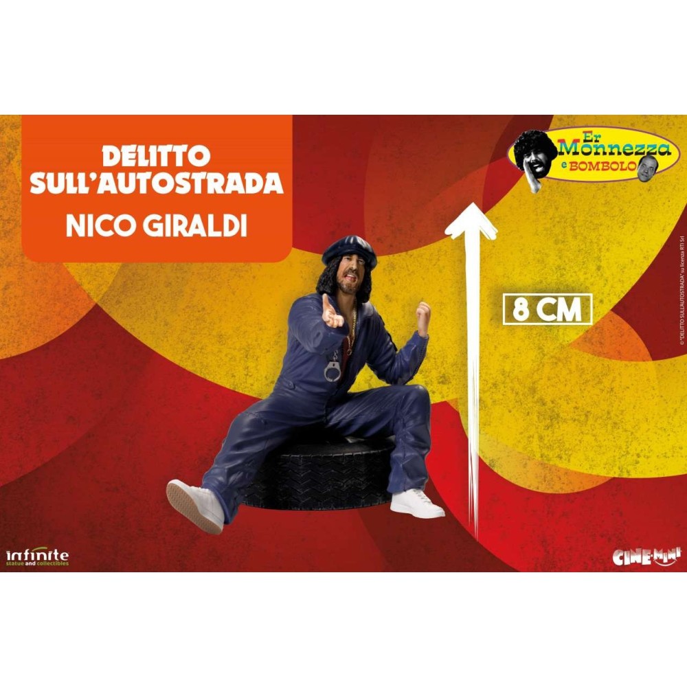 INFINITE STATUE ER MONNEZZA NICO GIRALDI DELITTO SULL'AUTOSTRADA CINE-MINI SERIES MINI FIGURE