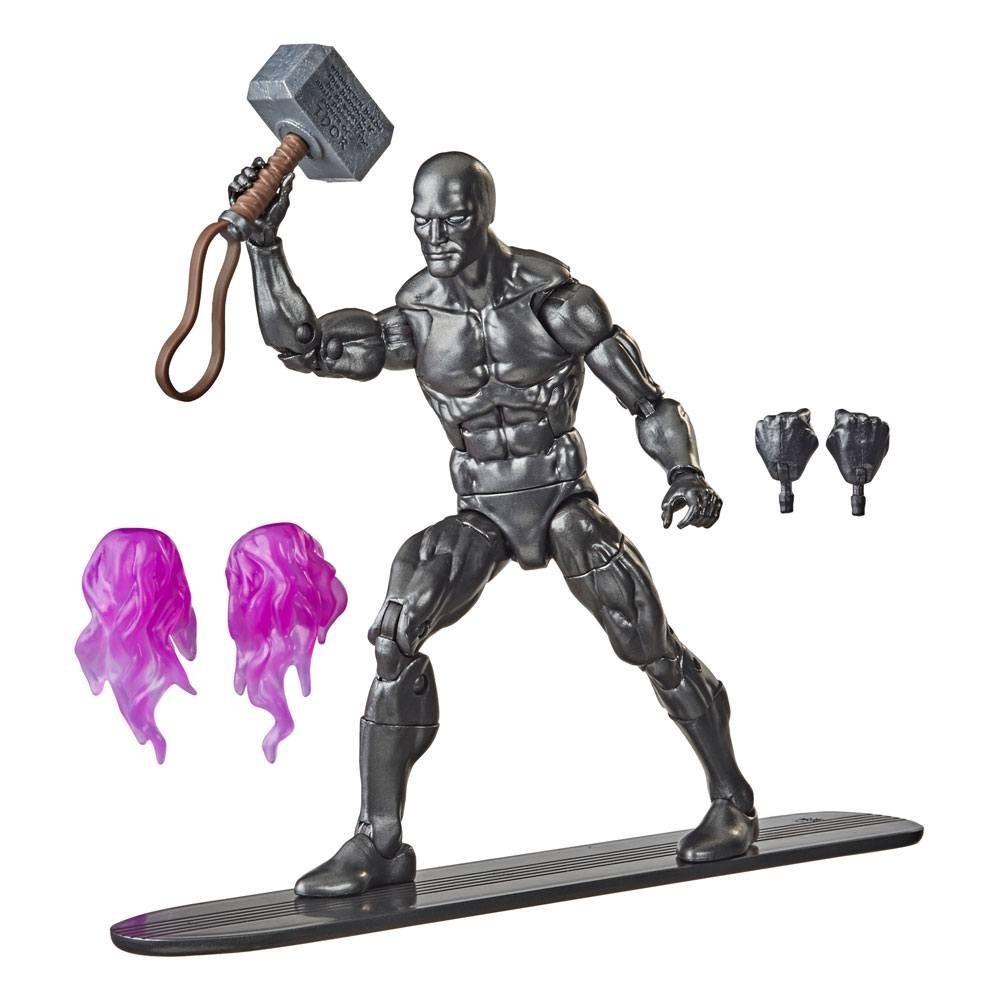 HASBRO MARVEL LEGENDS SILVER SURFER WITH MJOLNIR PVC ACTION FIGURE