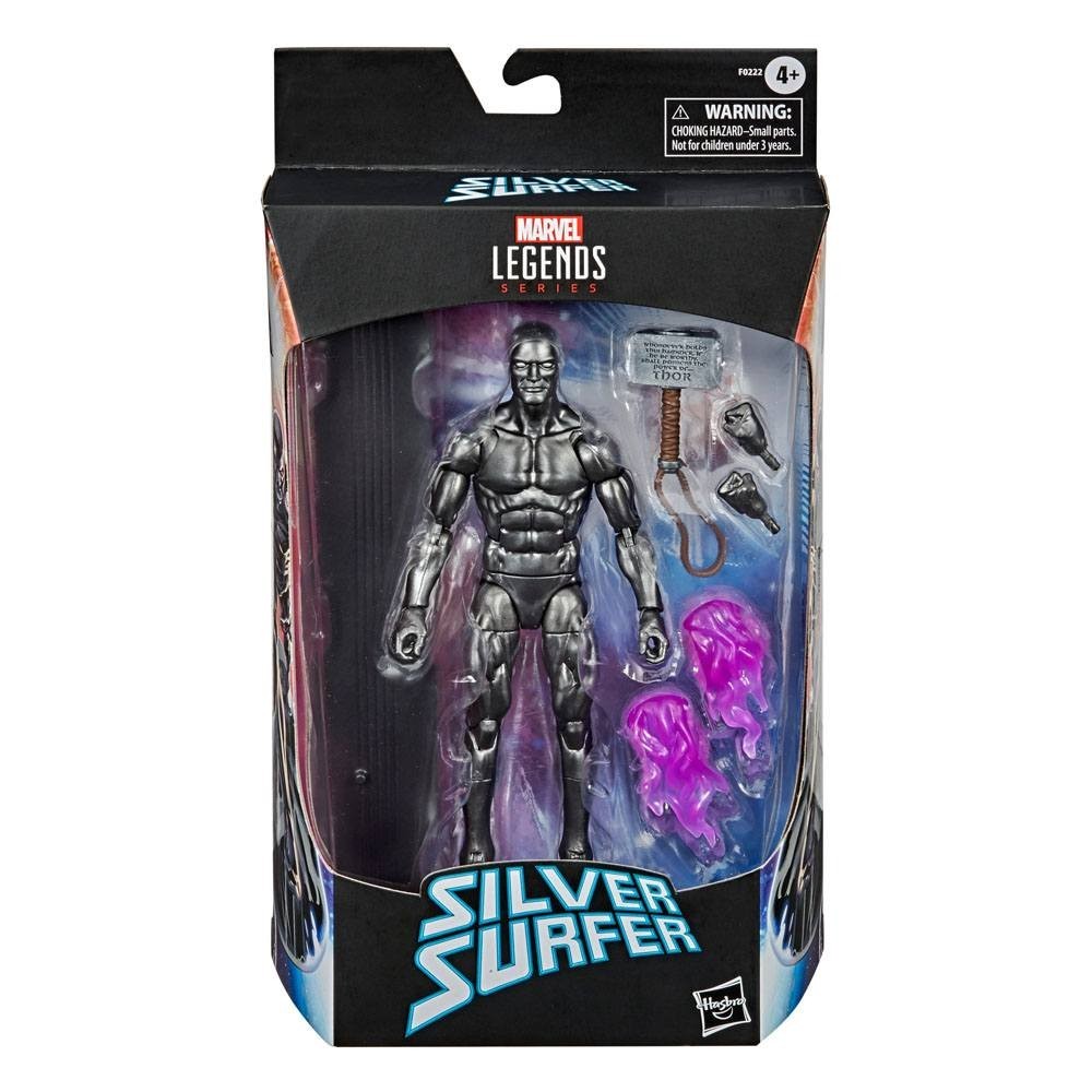 MARVEL LEGENDS SILVER SURFER WITH MJOLNIR ACTION FIGURE HASBRO