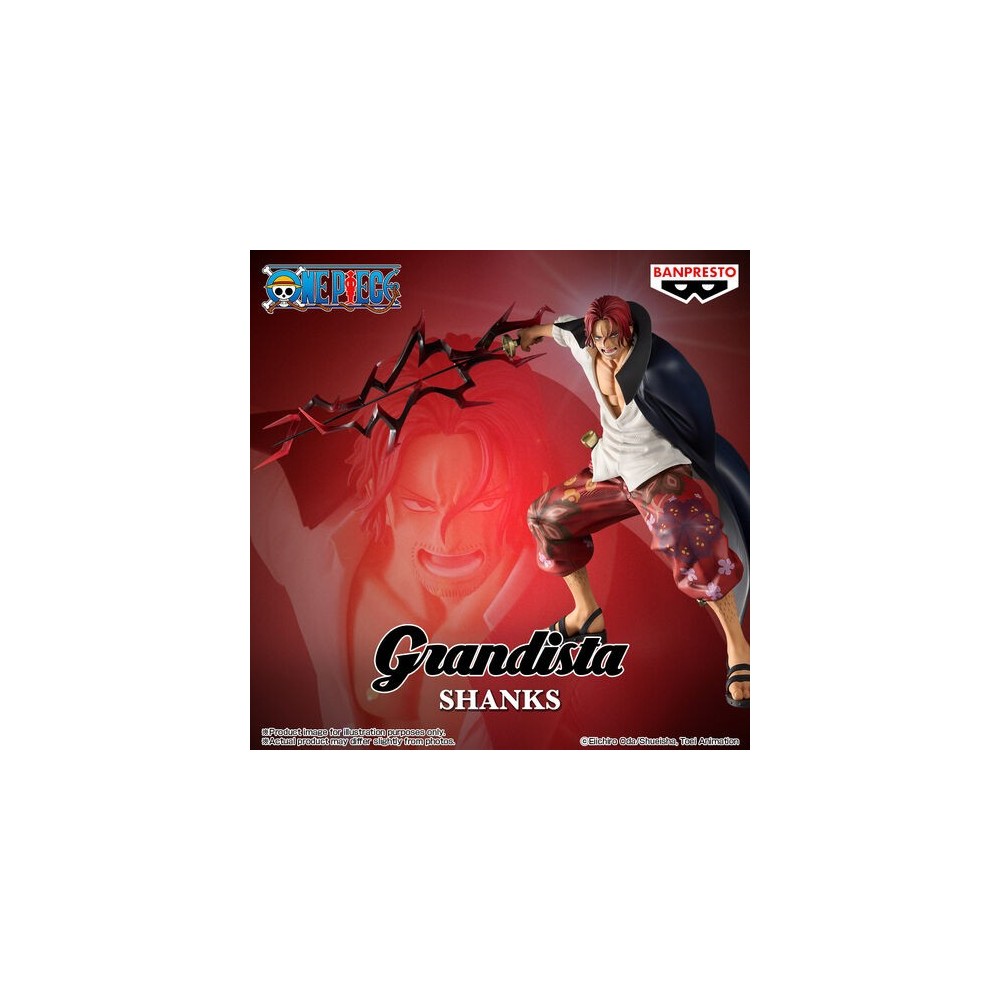 ONE PIECE GRANDISTA SHANKS STATUA FIGURE BANPRESTO