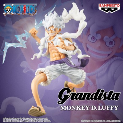 ONE PIECE GRANDISTA MONKEY D.LUFFY GEAR 5 SPECIAL STATUA FIGURE BANPRESTO