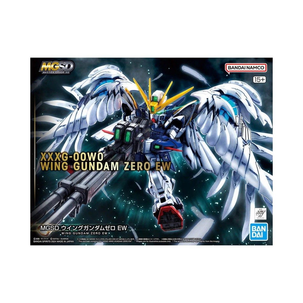 BANDAI MGSD GUNDAM WING ZERO EW MODEL KIT FIGURE