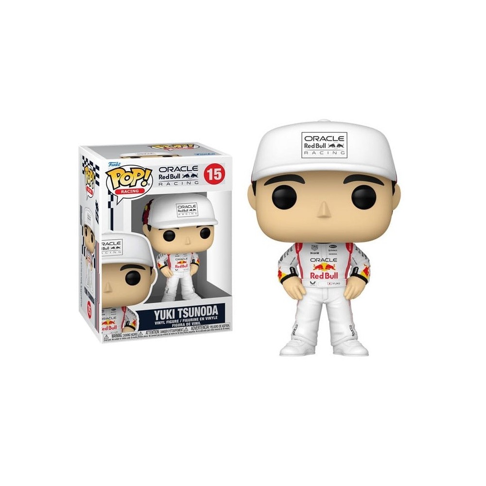 FUNKO FUNKO POP! F1 YUKI TSUNODA BOBBLE HEAD FIGURE