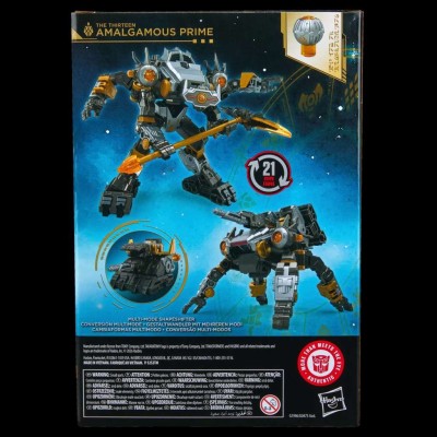 HASBRO TRANSFORMERS AGE OF THE PRIMES SERIES AMALGAMOUS PRIME ACTION FIGURE