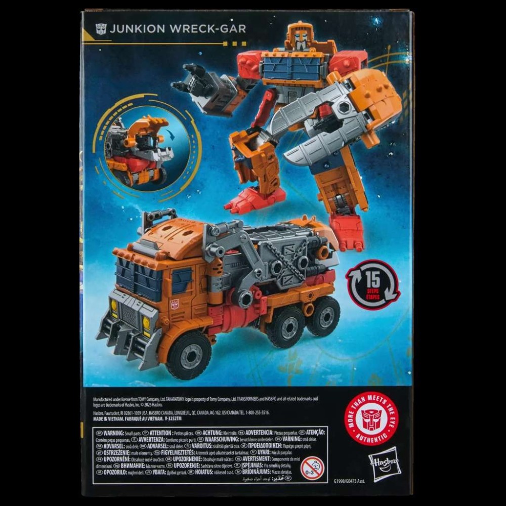 TRANSFORMERS AGE OF THE PRIMES JUNKION WRECK-GAR ACTION FIGURE HASBRO