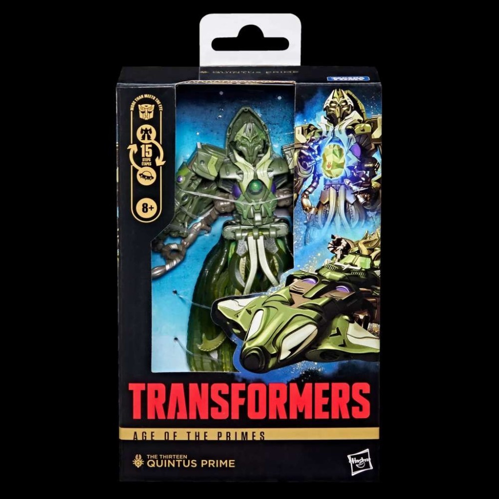 HASBRO TRANSFORMERS AGE OF THE PRIMES SERIES QUINTUS PRIME ACTION FIGURE