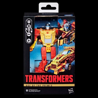 HASBRO TRANSFORMERS AGE OF THE PRIMES SERIES SURESHOT ACTION FIGURE