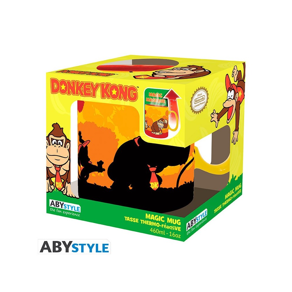 DONKEY KONG TAZZA CAMBIACOLORE 460ML ABYSTYLE