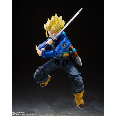 DRAGON BALL Z SUPER SAIYAN TRUNKS BOY FROM THE FUTURE S.H. FIGUARTS ACTION FIGURE BANDAI