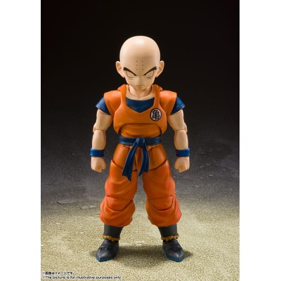DRAGON BALL Z KRILLIN EARTH'S STRONGEST MAN S.H. FIGUARTS ACTION FIGURE BANDAI