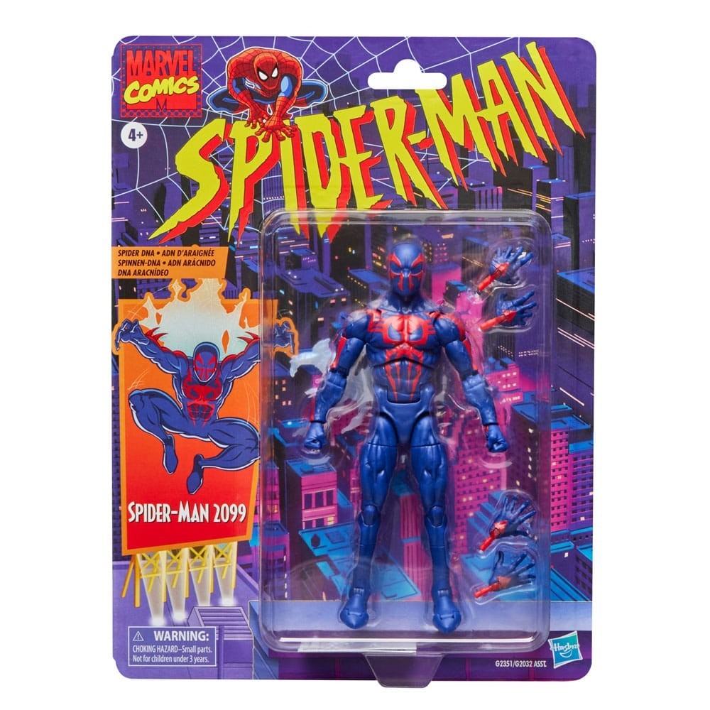 MARVEL LEGENDS RETRO SPIDER-MAN 2099 ACTION FIGURE HASBRO