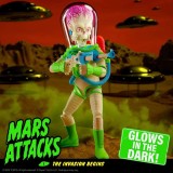 SUPER7 MARS ATTACKS ULTIMATES MARTIAN (THE INVASION BEGINS) GLOWING ACTION FIGURE