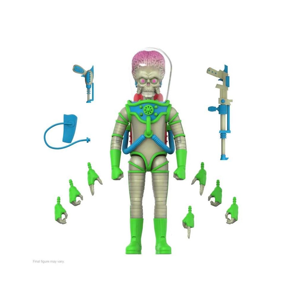 MARS ATTACKS ULTIMATES MARTIAN (THE INVASION BEGINS) ACTION FIGURE SUPER7